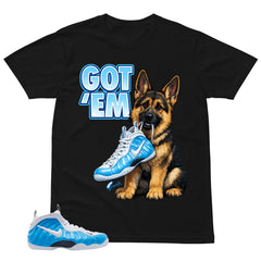 Got 'Em Shirt - Matching Air Foamposite Pro 'University Blue' 2026