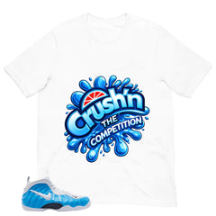 Crush'n The Competition Shirt - Matching Air Foamposite Pro 'University Blue' 2026