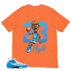 23 Flight Legend Shirt - Matching Air Foamposite Pro 'University Blue' 2026