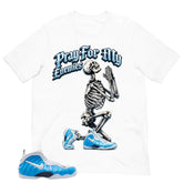 Pray For My Enemies Shirt - Matching Air Foamposite Pro 'University Blue' 2026