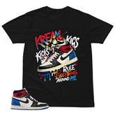 Kream Kicks Shirt - Matching Air Jordan 1 Union x Fragment