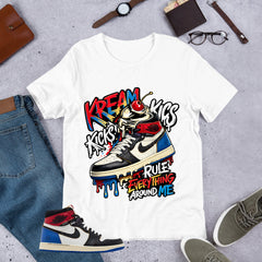 Kream Kicks Shirt - Matching Air Jordan 1 Union x Fragment