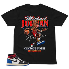 MJ Living Legend Shirt - Matching Air Jordan 1 Union x Fragment
