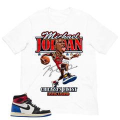 MJ Living Legend Shirt - Matching Air Jordan 1 Union x Fragment