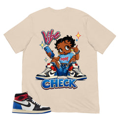 Vibe Check Shirt - Matching Air Jordan 1 Union x Fragment