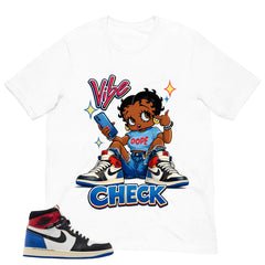 Vibe Check Shirt - Matching Air Jordan 1 Union x Fragment