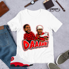 Daaamn Meme Shirt - Match Air Jordan 13 'True Red' 2026