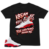 Kream Kicks Shirt - Match Air Jordan 13 'True Red' 2026