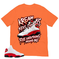 Kream Kicks Shirt - Match Air Jordan 13 'True Red' 2026