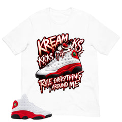 Kream Kicks Shirt - Match Air Jordan 13 'True Red' 2026