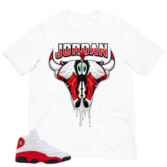 Jordan Bull Shirt - Match Air Jordan 13 'True Red' 2026