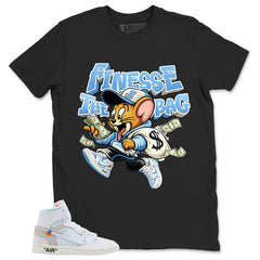 Finesse The Bag Shirt - Match Virgil Abloh x Air Jordan 1 Alaska