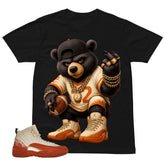 23 Bear Shirt - Match Eastside Golf x Air Jordan 12 'Out the Mud'