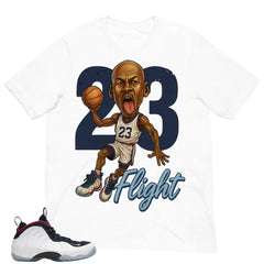 23 Flight Shirt - Match Air Foamposite One PRM Olympic