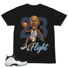 23 Flight Shirt - Match Air Foamposite One PRM Olympic