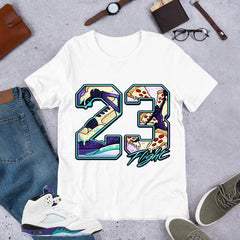 23 Flight MJ Shirt - Matching Air Jordan 5 Retro 'Grape' 2025