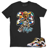 23 Flight Graphic Tee, Shirt to Match Air Jordan 7 Miro, Air Jordan 7 Miro Unisex Shirt