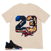 23 Flight Shirt - Matching Air Jordan 4 Retro Rare Air