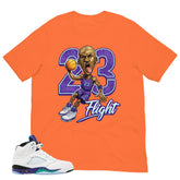 23 Flight Shirt - Matching Air Jordan 5 Retro 'Grape' 2025