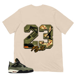 23 Flight Legend Shirt - Match Air Jordan 4 Undefeated