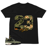 23 Flight Legend Shirt - Match Air Jordan 4 Undefeated