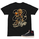 23 Flight MJ Shirt - Match Air Jordan 1 Flight Club