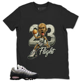 23 Flight MJ Shirt - Match Air Max 95 Big Bubble
