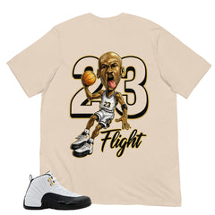 23 Flight Legend Shirt - Match Air Jordan 12 'Taxi'