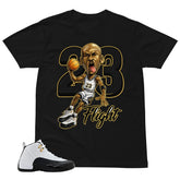 23 Flight Legend Shirt - Match Air Jordan 12 'Taxi'