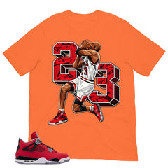 23 Legend MJ Shirt - Match Air Jordan 4 Toro Bravo