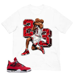 23 Legend MJ Shirt - Match Air Jordan 4 Toro Bravo