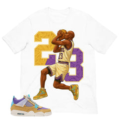 23 Legend MJ Shirt - Match Union LA x Air Jordan 4 Desert Moss