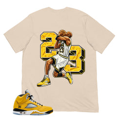 Graphic Tee 23 Legend MJ Shirt Matching 5s T23 Tokyo