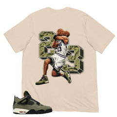 23 Legend MJ Sneaker Shirt - Match Air Jordan 4 Undefeated