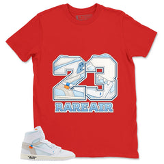 23 Rare Air Shirt - Match Virgil Abloh x Air Jordan 1 Alaska