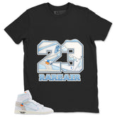 23 Rare Air Shirt - Match Virgil Abloh x Air Jordan 1 Alaska