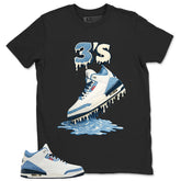 3's Dripping Shirt - Match Leviās x Air Jordan 3 Retro 'All-Star'