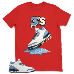 3's Dripping Shirt - Match Levi’s x Air Jordan 3 Retro 'All-Star'