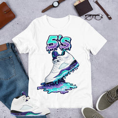 5's Dripping Shirt - Matching Air Jordan 5 Retro 'Grape' 2025