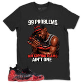 99 Problems Graphic Tee, Shirt to Match Air Foamposite Stranger Things, Air Foamposite Unisex Blue Shirt