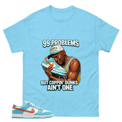 99 Problems Shirt - Match Green Dunk Low Miami Dolphins