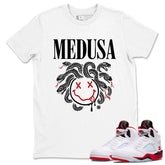 The Lost Saint Graphic Shirt - Match Air Jordan 5 'Fire Red' 2025