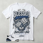 A Maniere For The Love 3s Zadago Shirt Blessed Numbers Graphic