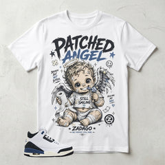 A Maniere For The Love 3s Zadago Shirt Patched Angel Graphic