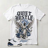 A Maniere For The Love 3s Zadago Shirt Quiet Hustle Graphic