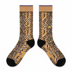 Afrobeats Sneaker Match Socks – Air Jordan 7 Retro SE Inspired Mid-Calf Crew Socks