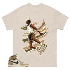 Air Ball Shirt - Match Cream Wmns Air Jordan 1 Khaki