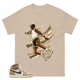 Air Ball Shirt - Match Cream Wmns Air Jordan 1 Khaki