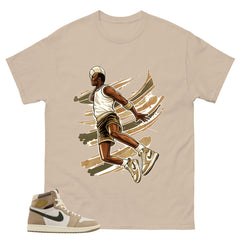 Air Ball Shirt - Match Cream Wmns Air Jordan 1 Khaki