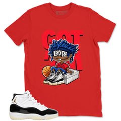 Gratitude 11s Zadago Shirt Got 'Em Dope Graphic